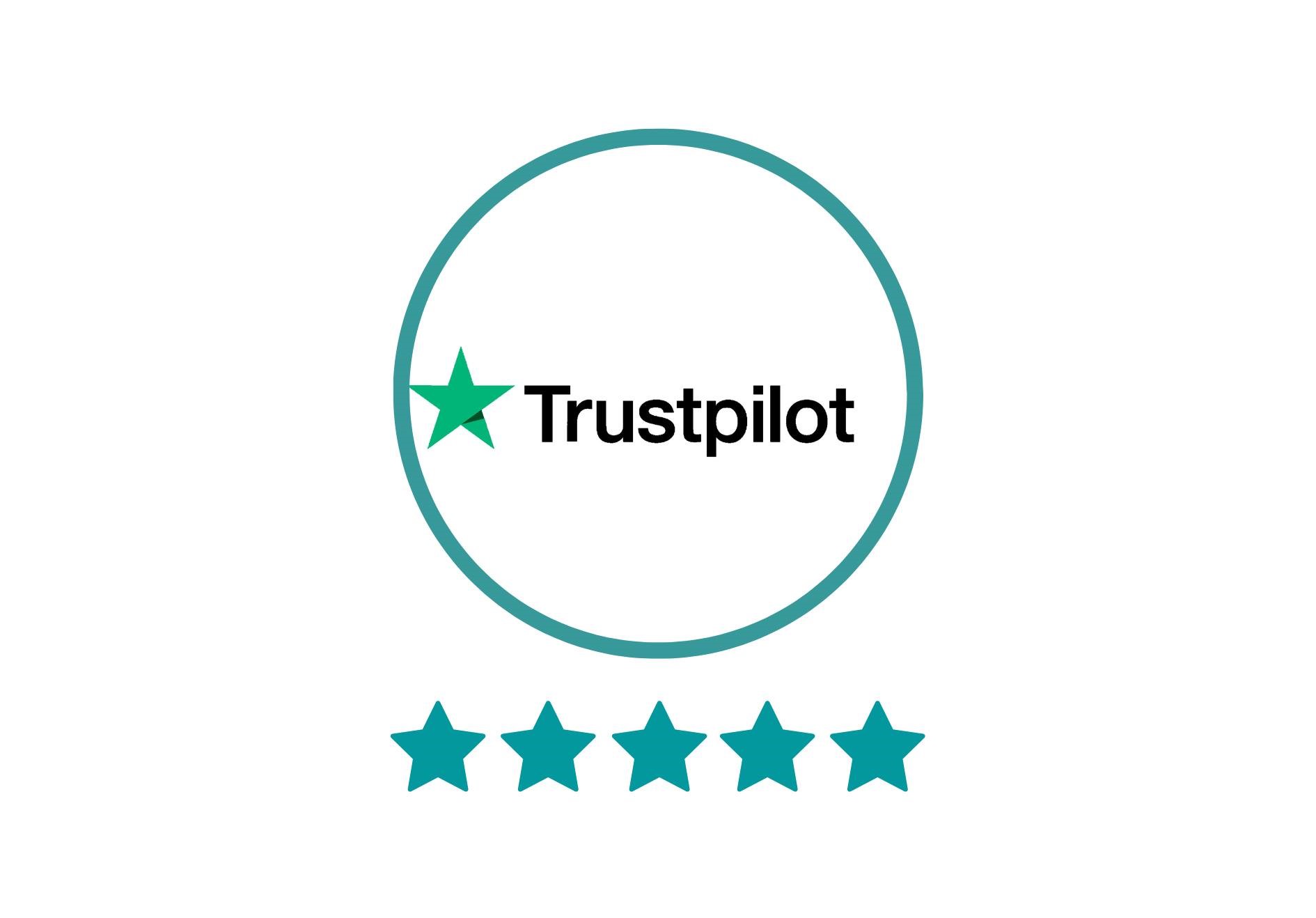 5* Trustpilot Review - 